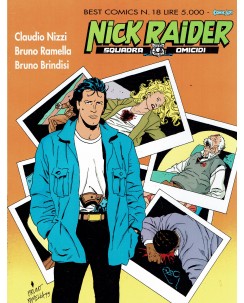 Best Comics n. 18 Nick Raider di Nizzi e Ramella ed. Comic Art FU10