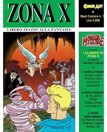Best Comics n. 17 Zona X di London e James ed. Comic Art FU10