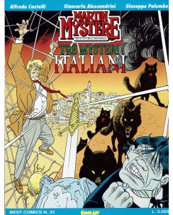 Best Comics n. 33 Martin Mystere di Castelli e Palumbo ed. Comic Art FU10