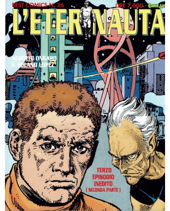 Best Comics n. 26 l'eternauta di Ongard e Lopez ed. Comic Art FU10