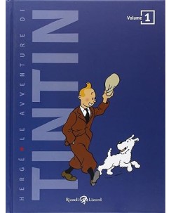 Le avventure di Tin Tin volume 1 di Herge ed. Rizzoli Lizard FU09
