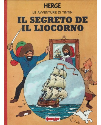 Le avventure di Tintin il segreto de il liocorno di Herge ed. Comic Art FU19