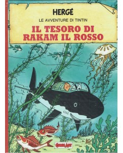 Le avventure di Tintin il tesoro di Rakam il rosso di Herge ed. Comic Art FU19