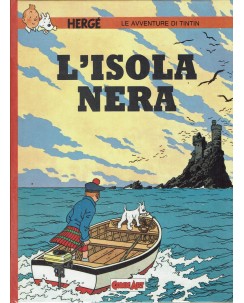 Le avventure di Tintin l'isola nera di Herge ed. Comic Art FU19
