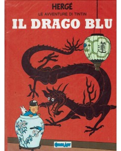 Le avventure di Tintin il drago blu di Herge ed. Comic Art FU19