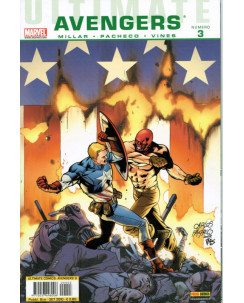 Ultimate Comics Avengers  3 di Mark Millar ed.Panini