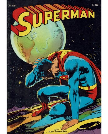 Albo Mondadori Superman n. 639 da eroe a codardo ed. Mondadori SU41