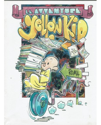 Albo promozionale le avventure di Yellow kid di Traini ed. Comic Art FU12