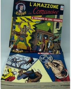L'amazzone dei Comanches 1/18 serie COMPLETA ANASTATICA di Kinowa ed. Dardo FU37