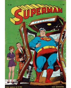 Albo Mondadori Superman n. 645 i dischi antigravità ed. Mondadori SU41