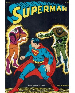 Albo Mondadori Superman n. 649 l'uniforme del male ed. Mondadori SU41