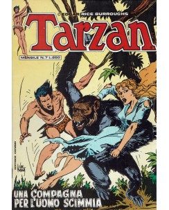 Tarzan  7 una compagna per l'uomo scimmia di Kubert ed. Cenisio SU09