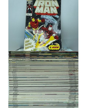 Iron Man 1/46 serie COMPLETA di Stan Lee ed. Play Press FU40