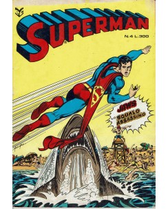 Superman n. 4 Jaws lo squalo assassino di Bates di RESA ed. Cenisio 