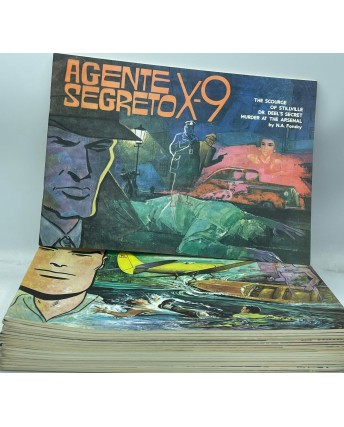 Agente segreto X 9 1/22 serie COMPLETA ANASTATICA di Fonsky ed. Comic Art FU47