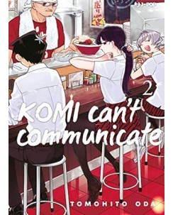 Komi can't communicate 2 di Tomohito Oda NUOVO ed. JPOP