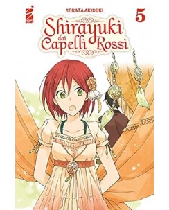 Shirayuki dai capelli rossi  5 di Sorata Akiduki NUOVO ed. Star Comics