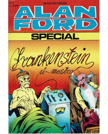 Raccolta Alan Ford Special  5 Frankestein di Bunker ed. Max Bunker Press BO07