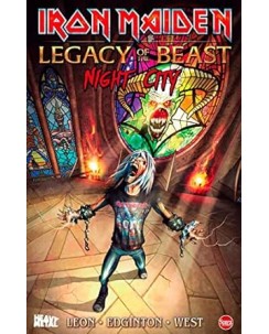 Heavy Metal Iron Maiden legacy of the beast di Leon, West ed. Sprea Comics SU32
