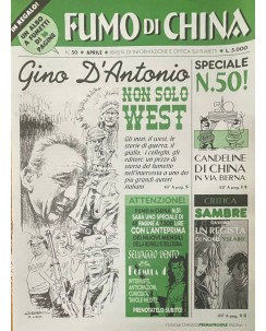Fumo di China n. 50 Gino D'Antonio, Aztek e Sambre ed. FoxTrot Comics FU48