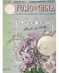 Fumo di China n. 22 speciale Lucca'93 ed. FoxTrot Comics FU48