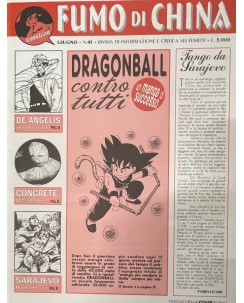 Fumo di China n. 41 Dragonball e Nathan Never ed. FoxTrot Comics FU48