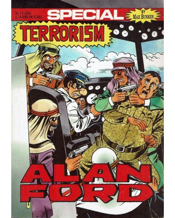Alan Ford special  11 terrorism di Bunker ed. Max Bunker Press BO07