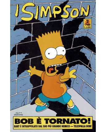 I Simpson n.  2 Bob è tornato di Groening ed. Macchia Nera SU04