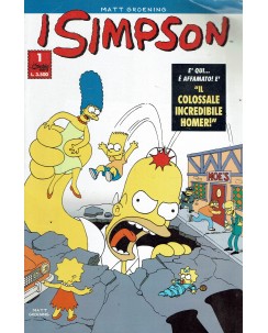 I Simpson n.  1 il colossale incredibile Homer di Groening ed. Macchia Nera SU04