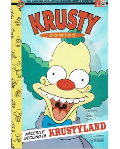 Krusty comics  1 di Groening ed. Macchia Nera SU04
