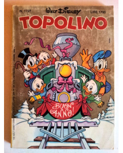 Topolino n.1727 1 gennaio 1989 con poster Suzuki ed. Walt Disney Mondadori