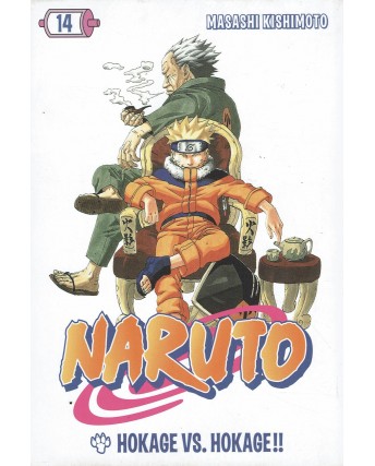 Naruto  14 con CARTOLINA di Masashi Kishimoto ed. Gazzetta dello Sport BO09