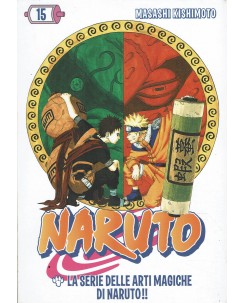Naruto  15 con CARTOLINA di Masashi Kishimoto ed. Gazzetta dello Sport BO09