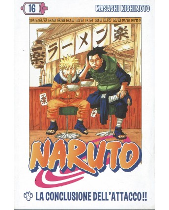 Naruto  16 con CARTOLINA di Masashi Kishimoto ed. Gazzetta dello Sport BO09