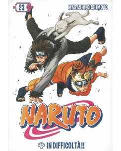 Naruto  23 con CARTOLINA di Masashi Kishimoto ed. Gazzetta dello Sport BO09