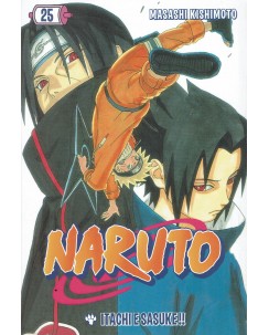 Naruto  25 con CARTOLINA di Masashi Kishimoto ed. Gazzetta dello Sport BO09