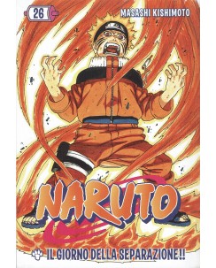 Naruto  26 con CARTOLINA di Masashi Kishimoto ed. Gazzetta dello Sport BO09