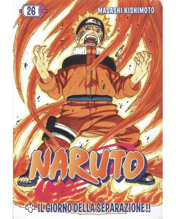 Naruto  26 con CARTOLINA di Masashi Kishimoto ed. Gazzetta dello Sport BO09