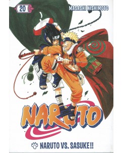 Naruto  20 con CARTOLINA di Masashi Kishimoto ed. Gazzetta dello Sport BO09