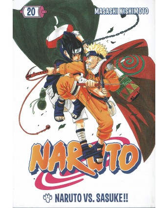 Naruto  20 con CARTOLINA di Masashi Kishimoto ed. Gazzetta dello Sport BO09