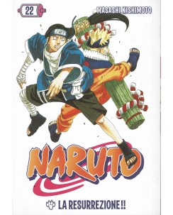 Naruto  22 con CARTOLINA di Masashi Kishimoto ed. Gazzetta dello Sport BO09