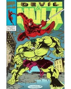Devil e Hulk n.  0 versione oro di David ed. Marvel Italia