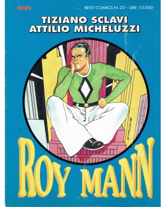 Best Comics n. 22 Roy Mann di Sclavi e Micheluzzi ed. Comic Art FU10