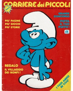 Corriere dei Piccoli 1983 n.17 Puffi, Scoby Doo e Flo ed. Corriere Sera FU03