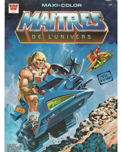 He-Man Maitres de l'universe album da colorare in francese ed. Mattel FF15