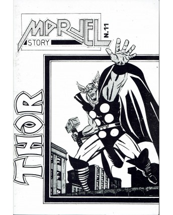Marvel story 11 Thor FANZINE Collezionare BO05