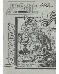 Marvel story  6 nuova edizione Vendicatori FANZINE Collezionare FU48