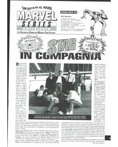 Marvel series  giugno luglio 1990 FANZINE FU48