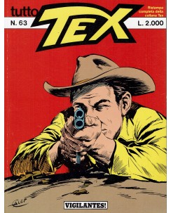 Tutto Tex n.  63 vigilantes di Bonelli ed. Bonelli