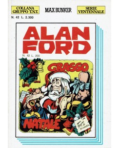 Alan Ford serie ventennale n. 42 grasso Natale di Bunker ed. Max Bunker BO08